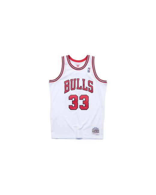 Mitchell & Ness Black Nba Scottie Pippen Home Swingman Jersey "1997-98 Chicago Bulls for men