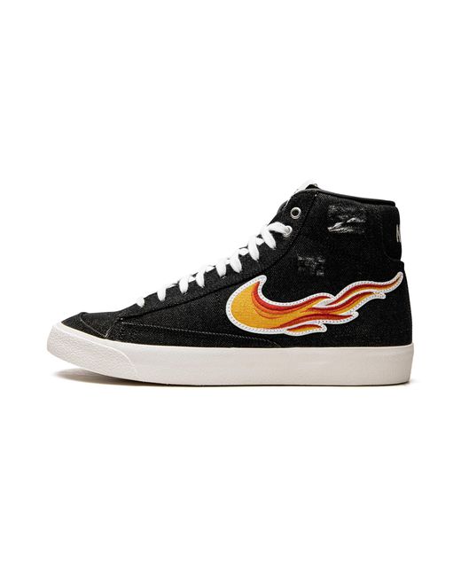 Nike Black Blazer Mid '77 "Cleveland Rocks" Dq7635 001" for men