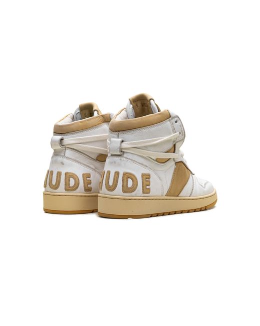 Rhude Black Rhecess Hi /Mustard" Rhss22Fo221786600660" for men