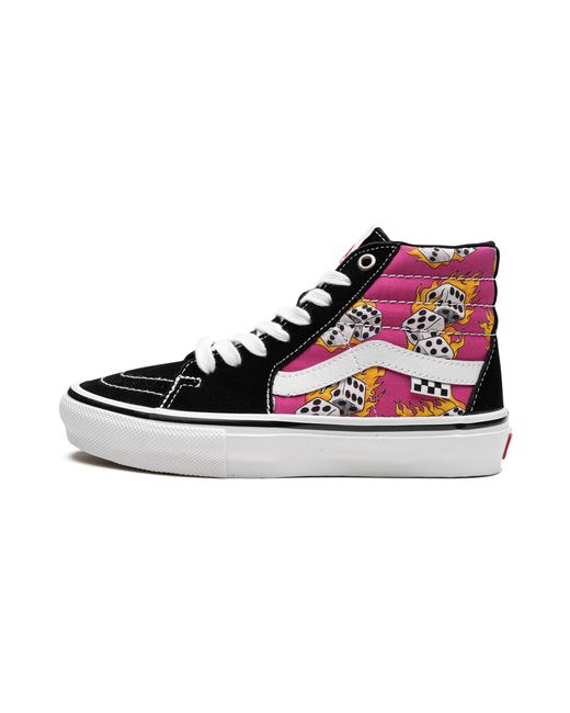 Vans Black Skate Sk8 Hi "Lilac" Vn0A5Fccblm" for men