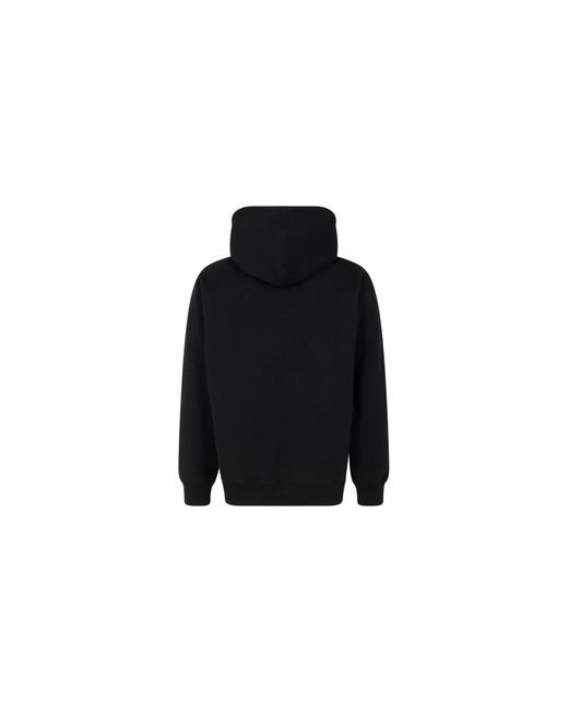 Supreme Black Burberry Box Logo Hoodie "Ss22" Su11571"