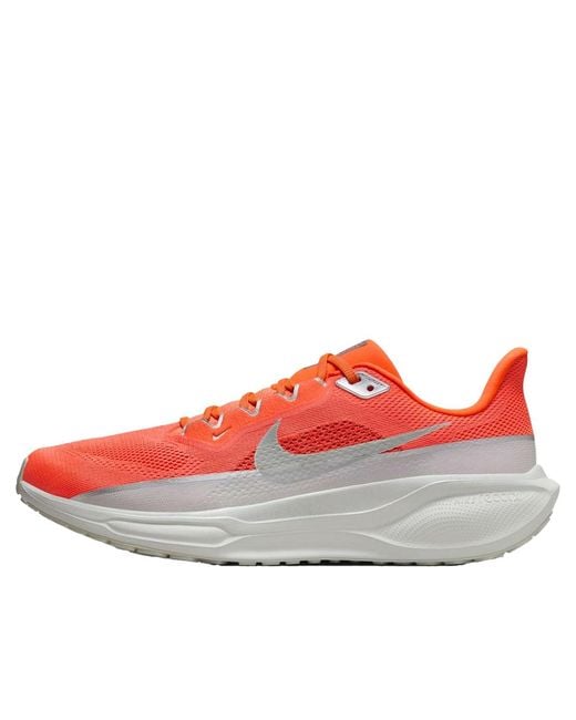 Nike Red Air Zoom Pegasus 41 Premium "Hyper Crimson Wolf Safety" Hq2938 800" for men