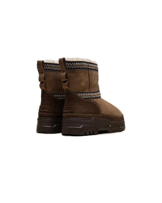 Ugg Black Classic Mini Trailglazer "Chestnut" 1158322 Che"
