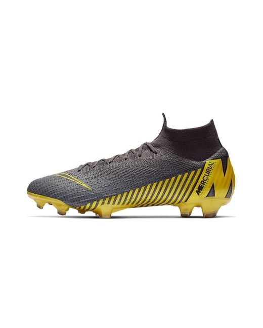 Nike Black Mercurial Superfly 6 Elite Fg Ah7365 070" for men