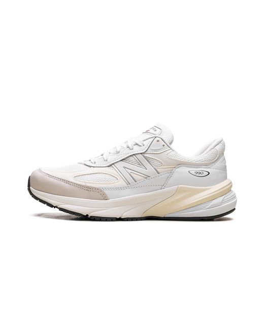 New Balance White 990V6 "Made for men