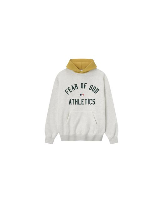 Fear Of God Black Athletics Sport Hoodie "Oatmeal Heather Canyon" 192Ml252004F" for men