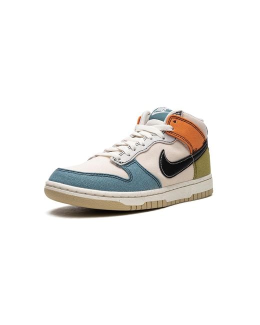 Nike Black Dunk Mid "Pale Ivory Dv0830 100" for men