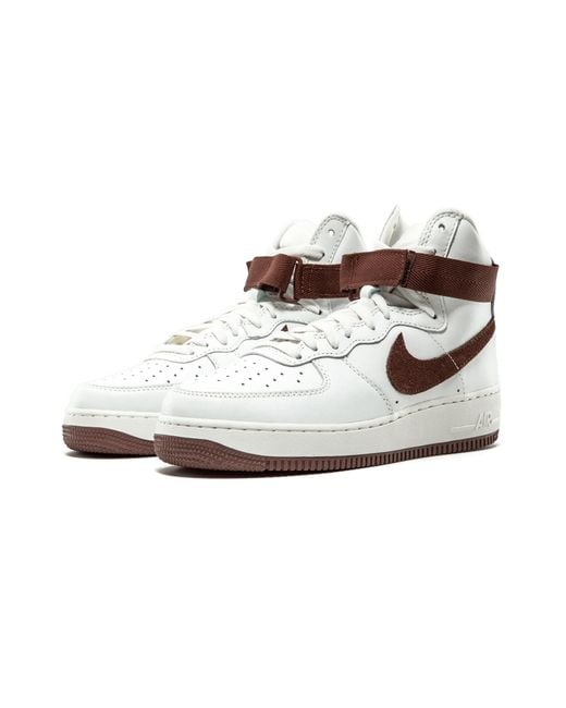 Nike Black Air Force 1 Hi Retro Qs Chocolate" 743546 102" for men
