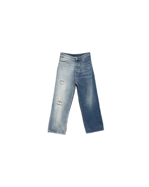 Vetements Blue Degrade Effect Jeans Me76Dp079Ln" for men