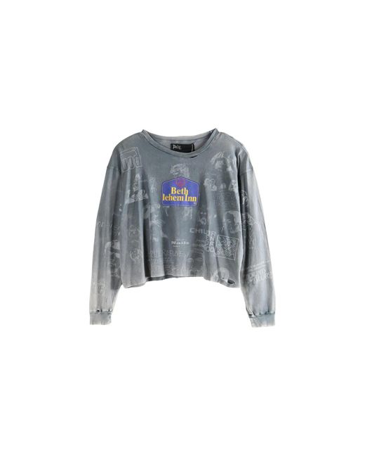PALY Black Bethlehem Long-Sleeve T-Shirt "Vintage" 3U005Q1010Vbk" for men