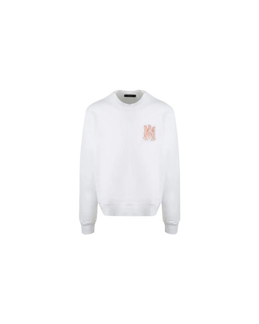 Amiri Black Watercolor Ma Crewneck Sweatshirt Ss22Mjl019 105" for men