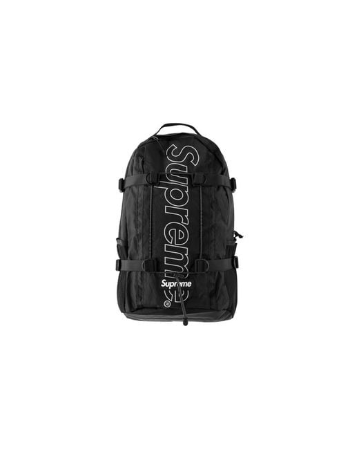 Supreme Backpack FW18 Black Reflective