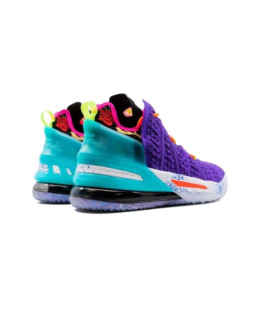 Nike Blue Lebron 18 "Best-18" Dm2813 500" for men