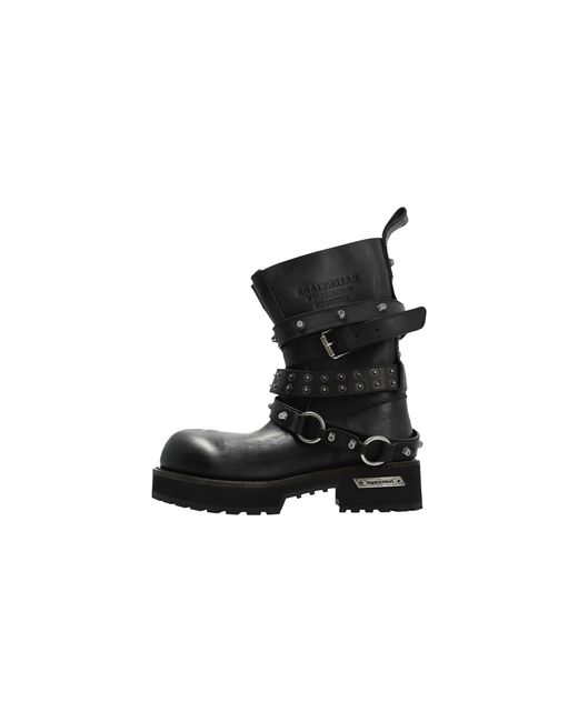 Balenciaga Black Venom City Boots 845103 Wbeq4 1081"