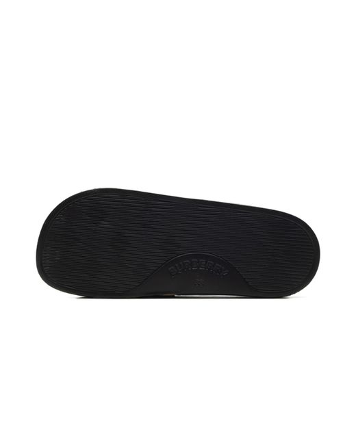 Burberry Black Slides "Archive" 8024232"