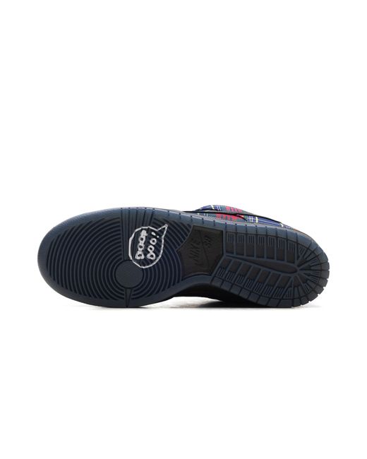 Nike Blue Sb Dunk Low "Nardwuar" Ii1493 600" for men