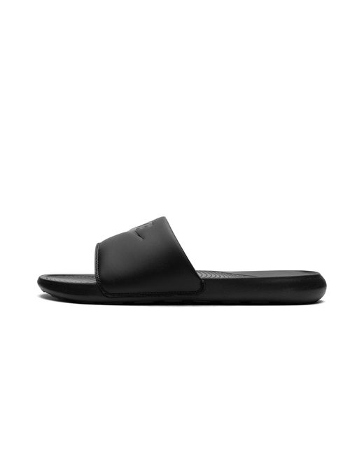 Nike Black Victori One Slide "Victori One" Cn9675 003" for men