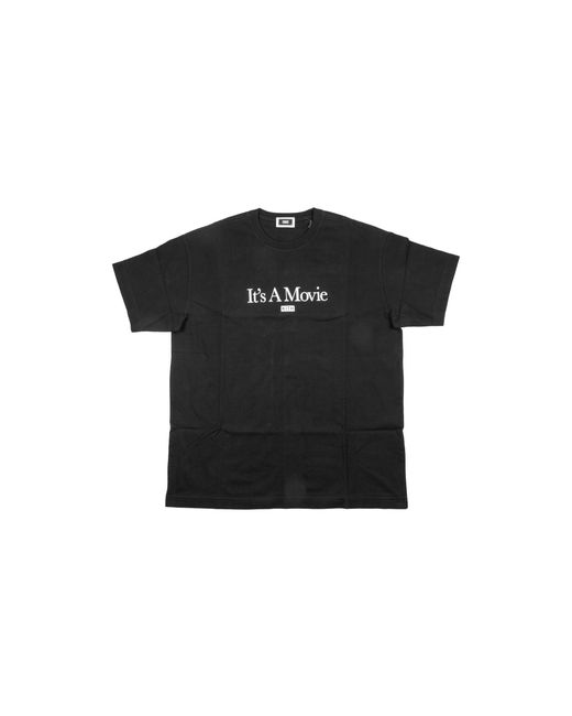 Kith Black It's A Movie T-Shirt Khm034717 001" for men