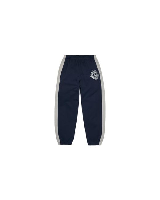 DENIM TEARS Black Denim U Paneled Sweatpants Dt910" for men
