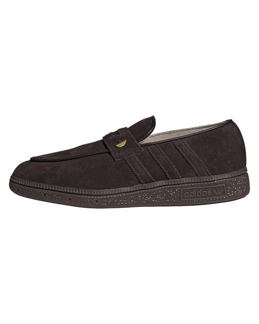 Adidas Black Handball Spezial Loafer "Aurora Cocoa Gum" Kj2533"