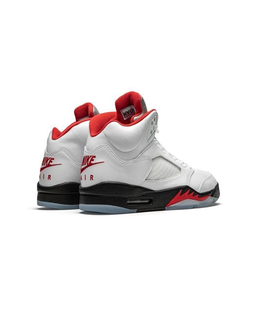 Nike Black Air 5 Retro "Fire Tongue 2020" Da1911 102" for men