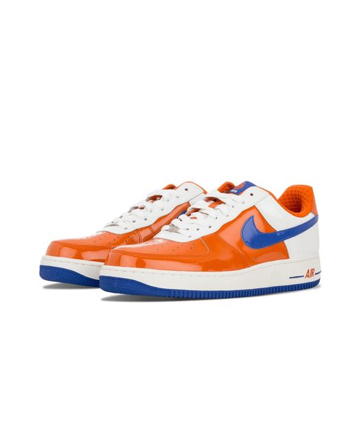 Nike Blue Air Force 1 Premium "Netherlands" 309096 811" for men