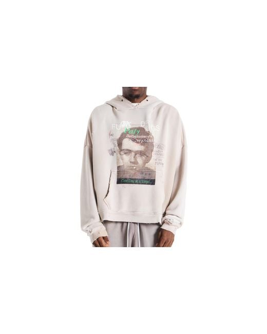 PALY Black Confessions Hooded Sweatshirt 4U007Q3009Lbn" for men