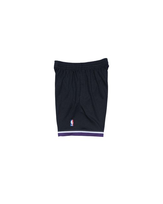 Mitchell & Ness Blue Swingman Road Shorts "Nba Kings 00-01" Smshgs18250 Skiblck00" for men