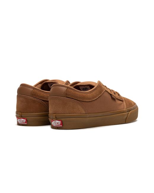 Vans Brown Skate Chukka Low "Light/Gum" Vn0A4Bx4Bgz" for men