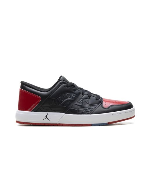 Nike Black Nu Retro 1 Low "Patent Bred" Dv5141 006" for men