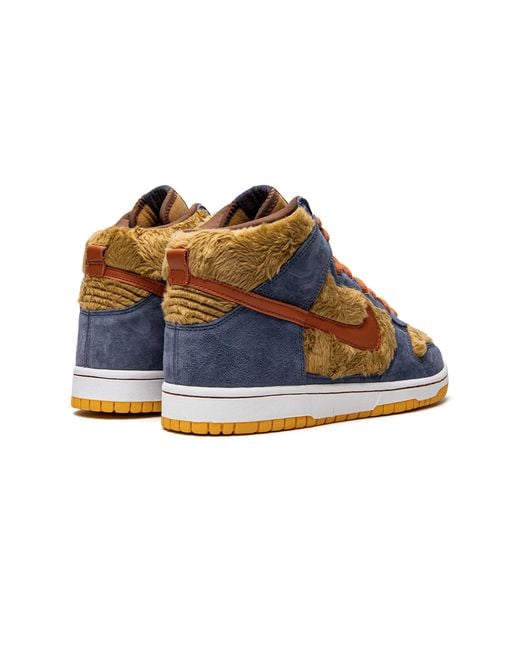 Nike Blue Dunk High Premium Sb "Papa Bears" 313171 781" for men