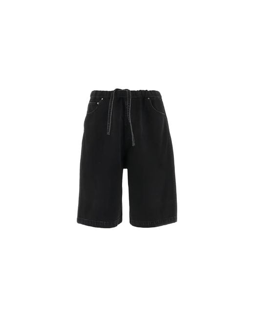 Entire studios Black Spar Shorts "Magnetite" Esss26Sh06012 6248" for men