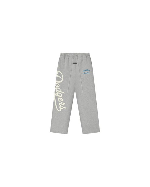 Fear Of God Black Dodgers Lounge Sweatpant "Concrete Heather" 130Ml254609F" for men