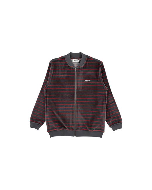 Palace Black Velour Bomber" for men