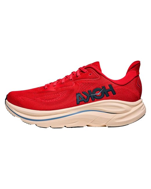 Hoka One One Red Clifton "Vermillion Varsity" 1162030 Vlln" for men