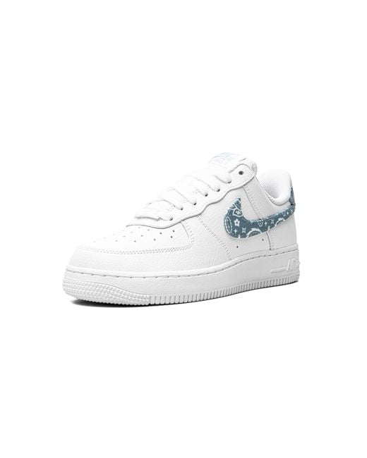 Nike Black Air Force 1 Lo Mns "Paisley