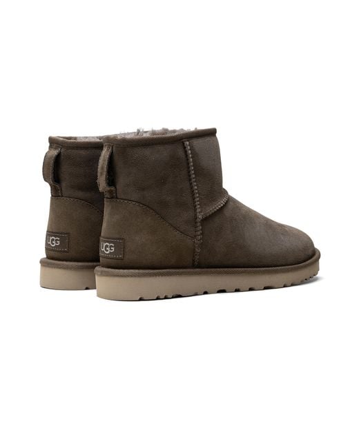 Ugg Black Classic Mini Boot "Hickory" 1002072 Hck" for men