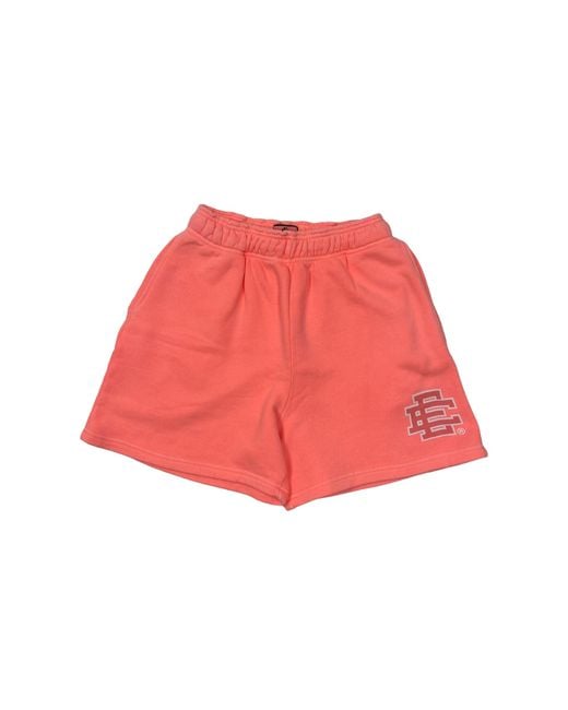 Eric Emanuel Red Ee Basic Sweat Shorts Ee874" for men