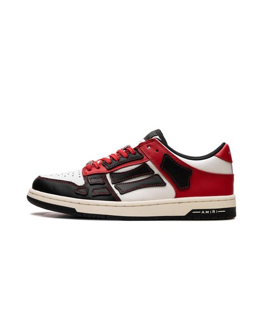 Amiri Red Cny Skel Top Low Sneakers Amfosr1021 009" for men