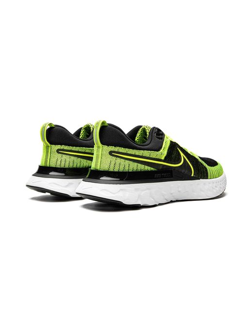 Nike Green React Infinity Run Flyknit 2 "Volt" Ct2357 700" for men