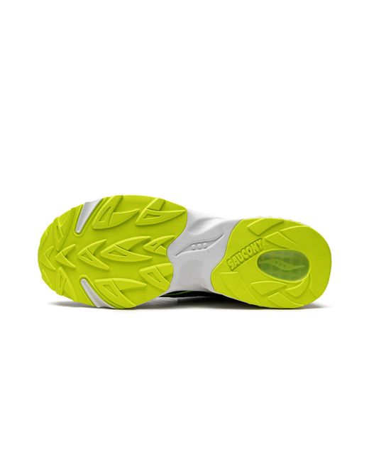 Saucony Black 3D Grid Hurricane "Acid" S70646 6" for men