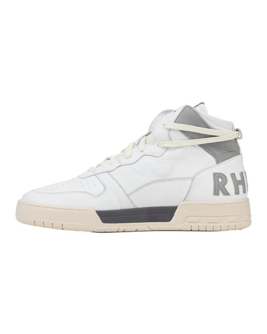 Rhude Black Rhecess Mid Sneakers Rhd-Msnk-0066" for men