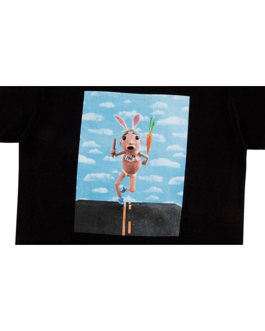 Supreme Black Mike Hill Runner T-Shirt "Ss17" Su3226"
