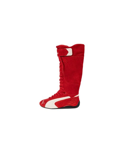 PUMA Red Speedcat Boots "For All Time Ivory" 403770 02"