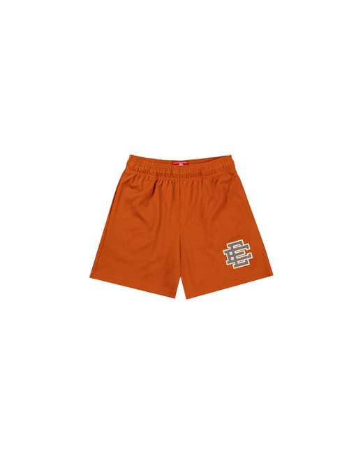 Eric Emanuel Black Ee Basic Shorts "Burnt/ Ee093" for men