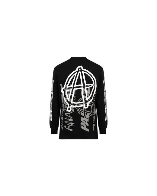 Palace Black Counter Couture Longsleeve P18Ls030" for men