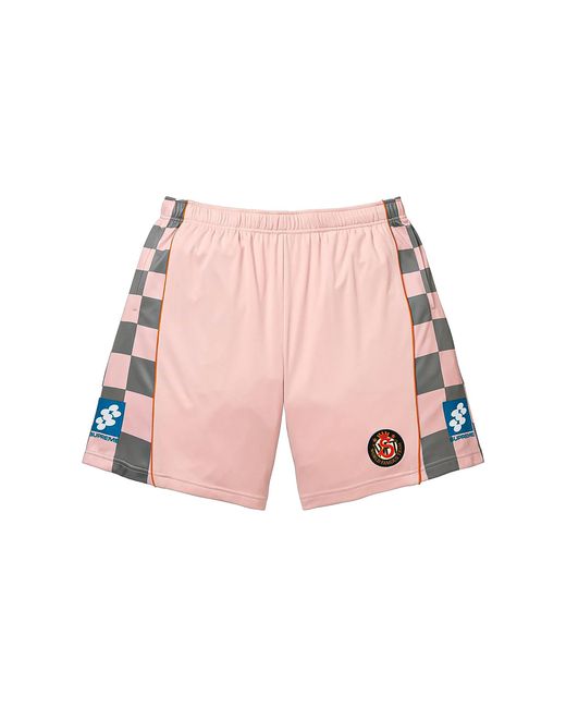 Supreme Pink Checkerboard Soccer Short "Ss26