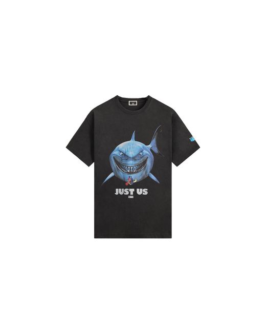 Kith Black Finding Nemo Poster Vintage T-Shirt Khm034372 001" for men
