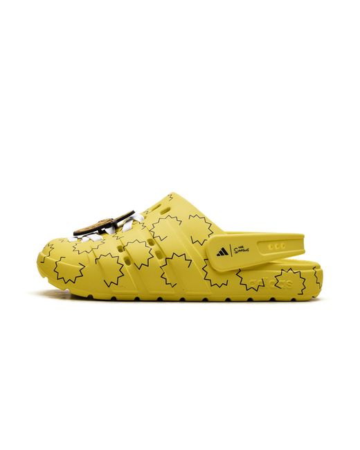 Adidas Yellow Adilette Clog "The Simpsons" Hq2580" for men