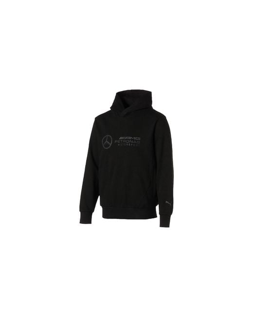 PUMA Black Mapm Street Logo Hoodie 599019 01" for men